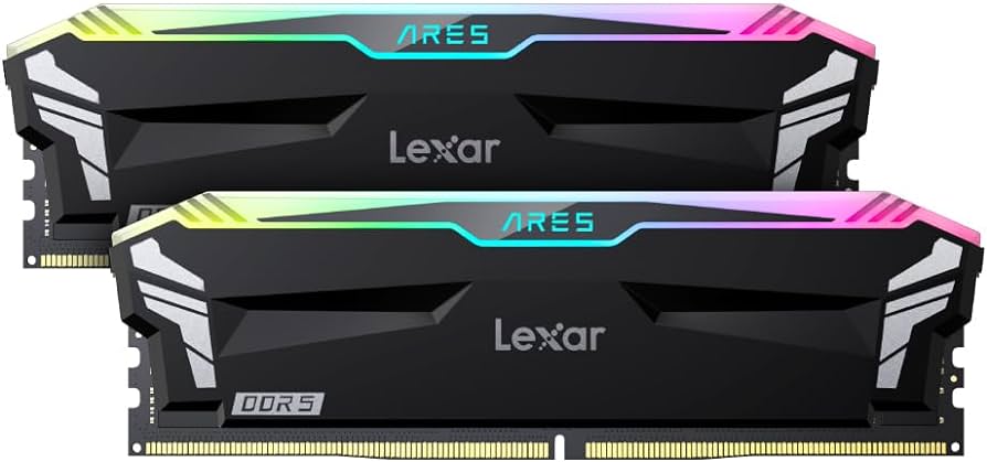 Gaming Setif - RAM DDR5 LEXAR ARES 16GB 6400 MHZ ARGB BLACK